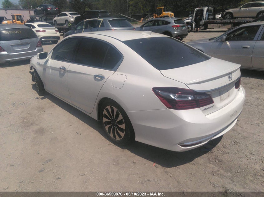 VIN JHMCR6F57HC030968 2017 HONDA ACCORD HYBRID EX-L