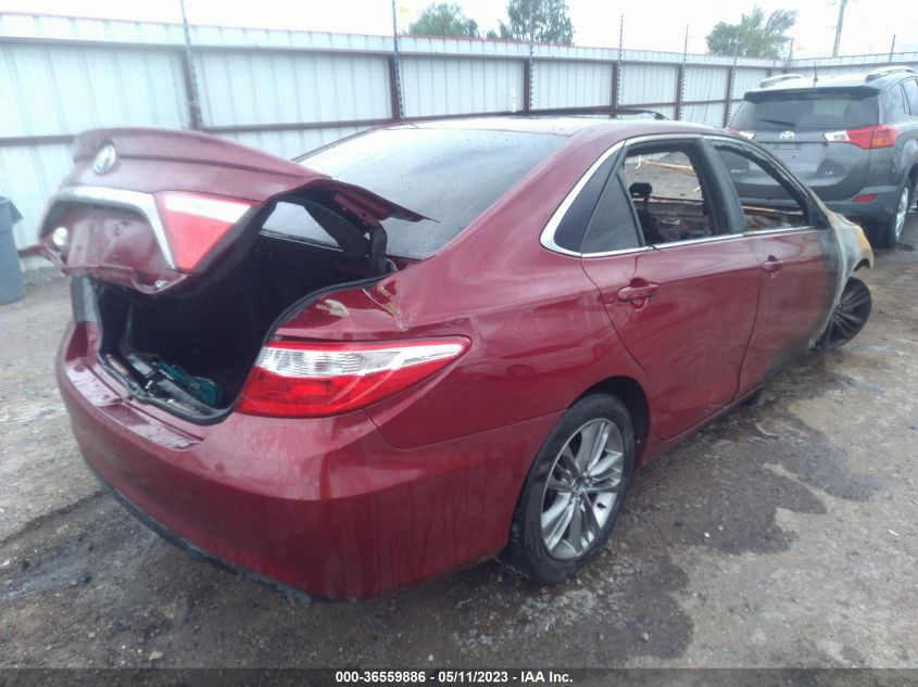 2017 TOYOTA CAMRY XLE/SE/LE/XSE - 4T1BF1FK0HU616397
