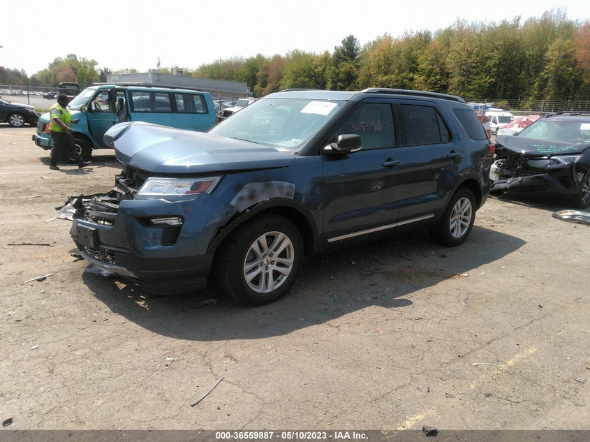VIN 1FM5K8D85KGA67228 2019 FORD EXPLORER XLT