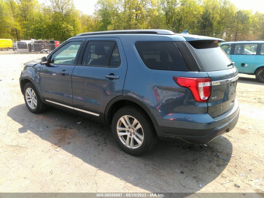 VIN 1FM5K8D85KGA67228 2019 FORD EXPLORER XLT