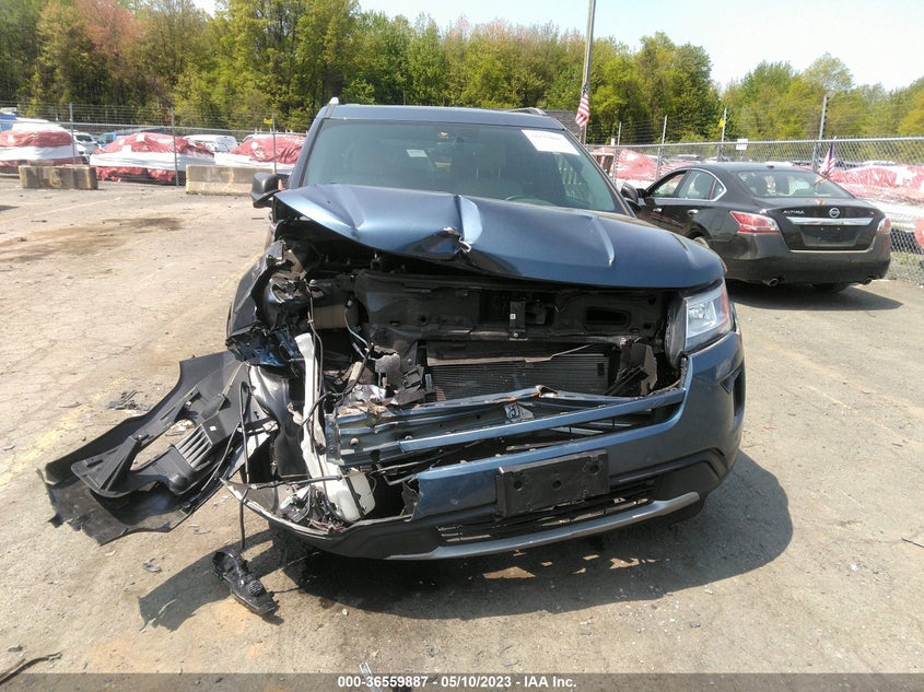 VIN 1FM5K8D85KGA67228 2019 FORD EXPLORER XLT