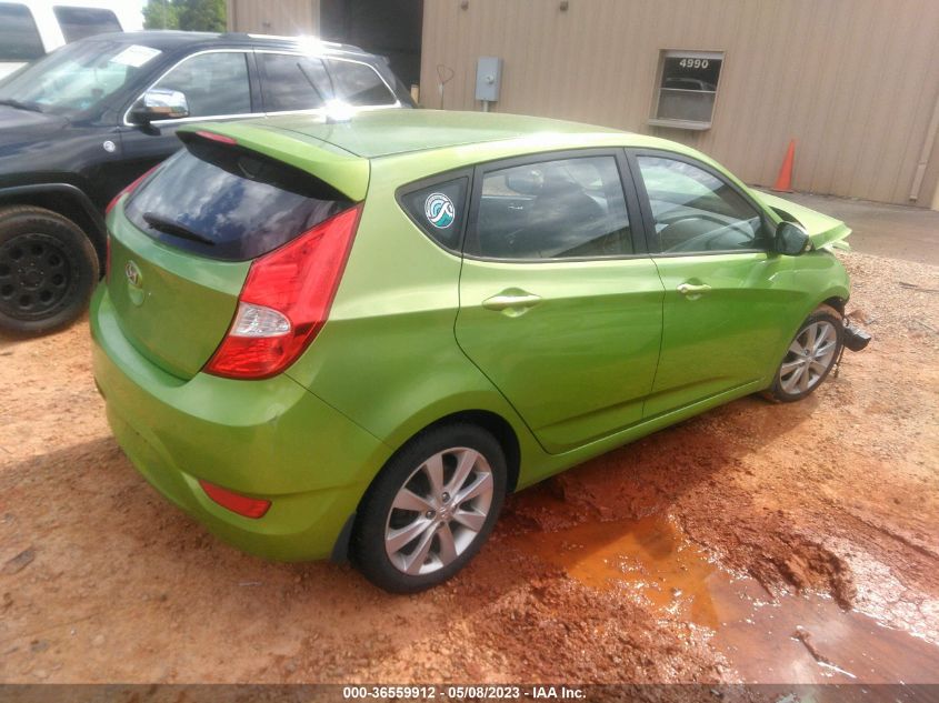 2013 HYUNDAI ACCENT SE - KMHCU5AE1DU073395