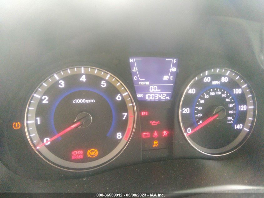 2013 HYUNDAI ACCENT SE - KMHCU5AE1DU073395