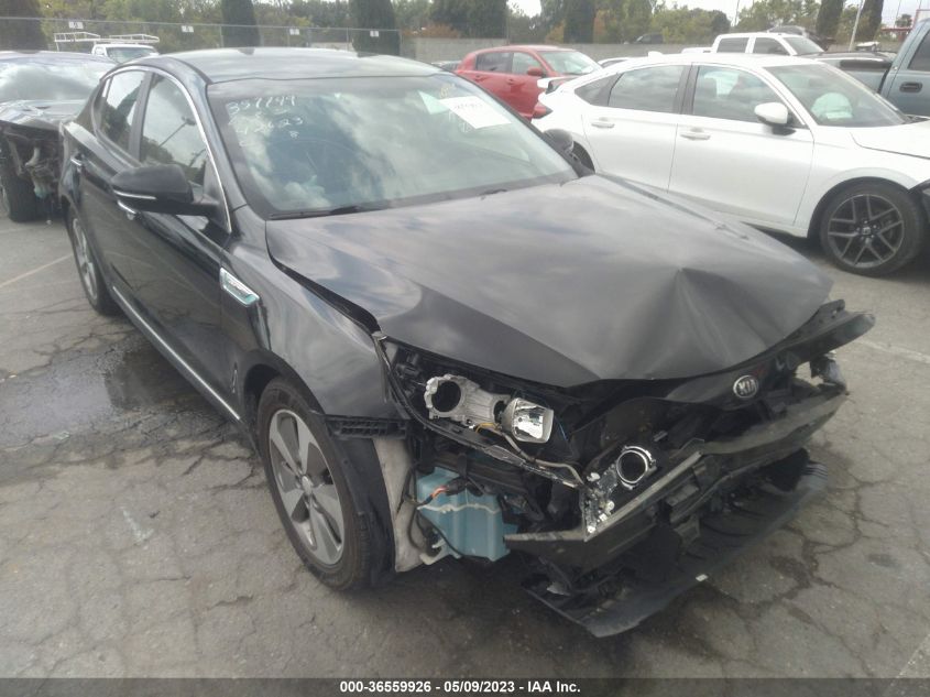 2014 KIA OPTIMA HYBRID EX - KNAGN4AD2E5073841