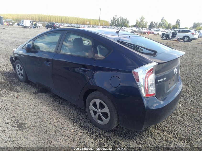2015 TOYOTA PRIUS FOUR - JTDKN3DU7F0460855