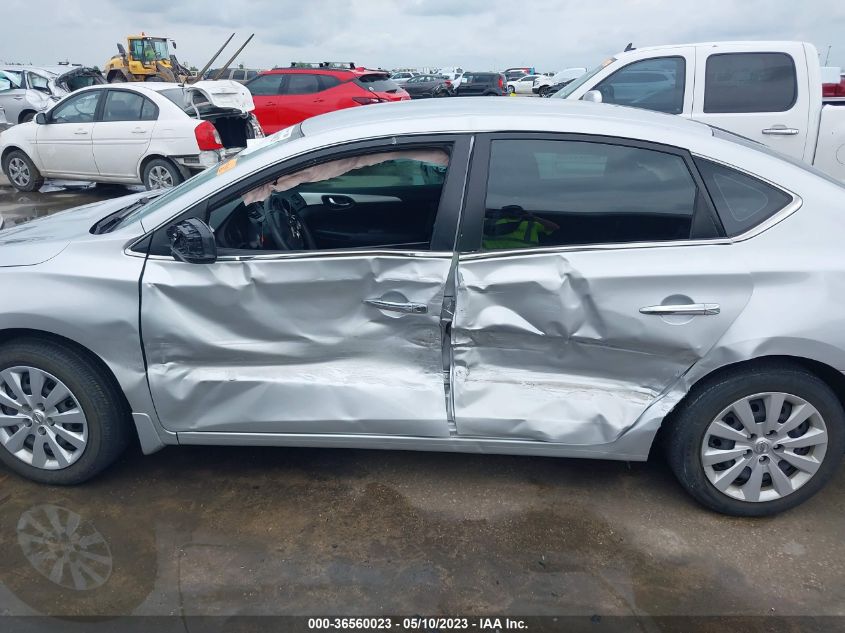 2019 NISSAN SENTRA S - 3N1AB7AP6KY417878