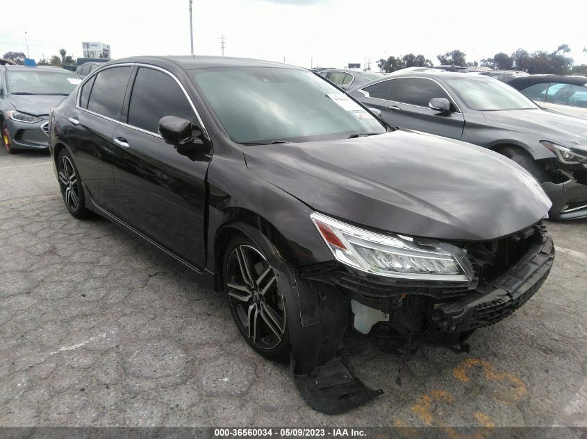 2017 HONDA ACCORD SEDAN TOURING - 1HGCR3F95HA005454