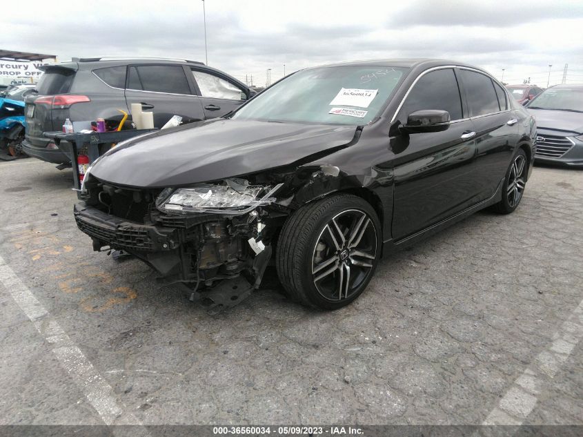 2017 HONDA ACCORD SEDAN TOURING - 1HGCR3F95HA005454