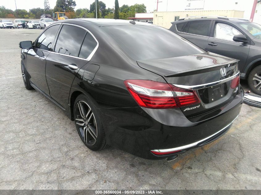 2017 HONDA ACCORD SEDAN TOURING - 1HGCR3F95HA005454