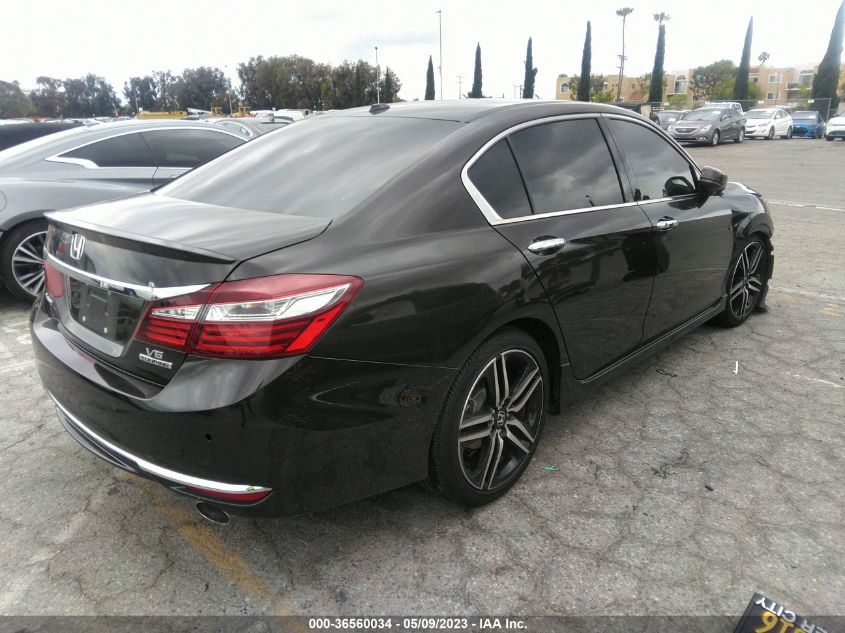 2017 HONDA ACCORD SEDAN TOURING - 1HGCR3F95HA005454