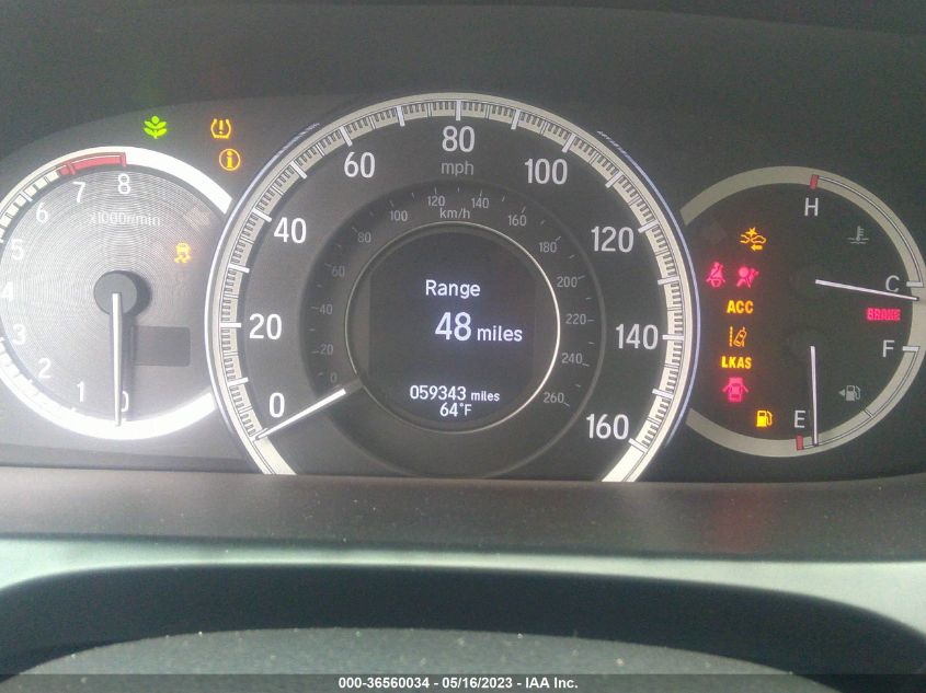 2017 HONDA ACCORD SEDAN TOURING - 1HGCR3F95HA005454