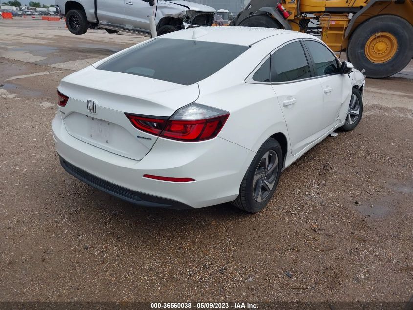 2019 HONDA INSIGHT LX 19XZE4F10KE018427