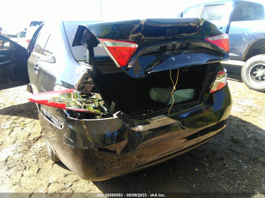 2015 TOYOTA CAMRY XLE/SE/LE/XSE - 4T4BF1FKXFR465782