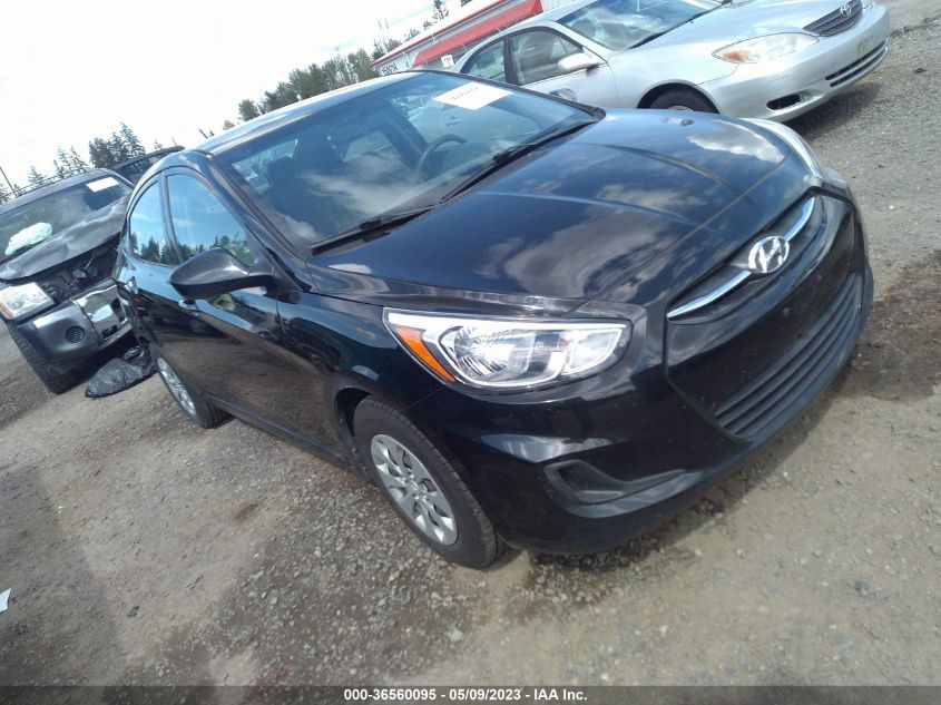 2016 HYUNDAI ACCENT SE - KMHCT4AE3GU093052