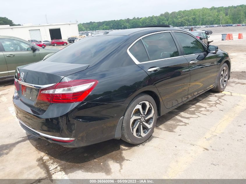 2016 HONDA ACCORD SEDAN EX-L - 1HGCR2F85GA025168