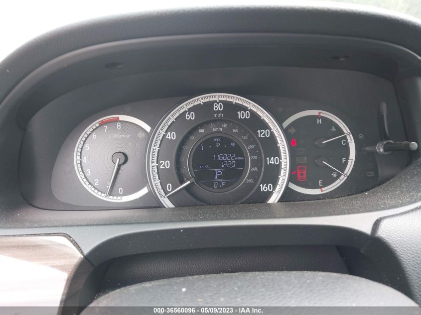 2016 HONDA ACCORD SEDAN EX-L - 1HGCR2F85GA025168