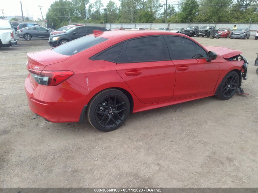 2023 HONDA CIVIC SEDAN SPORT - 2HGFE2F58PH531836
