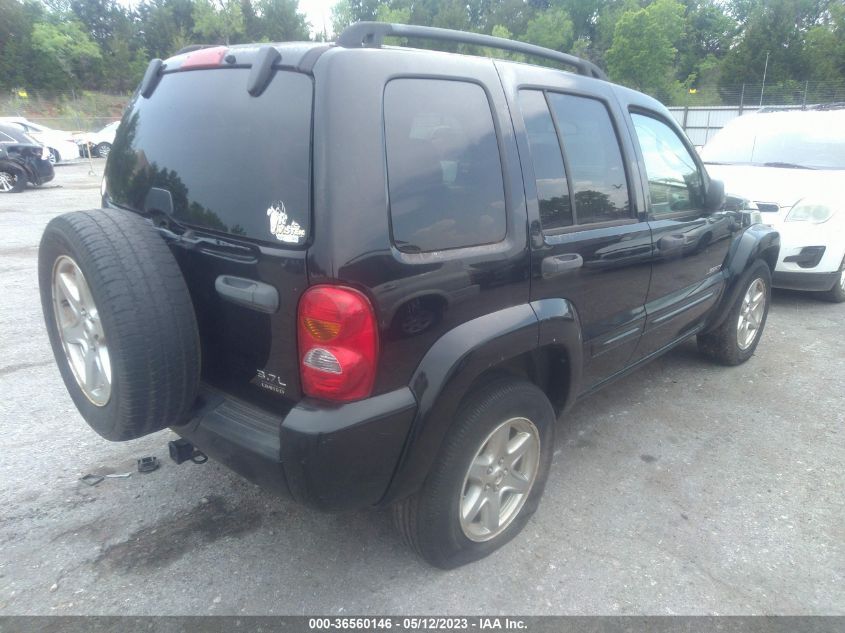 1J4GL58K24W167059 2004 JEEP LIBERTY LIMITEDphoto 4