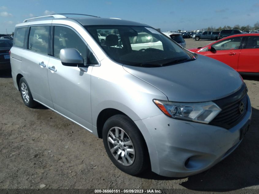 2013 NISSAN QUEST S - JN8AE2KP5D9071096