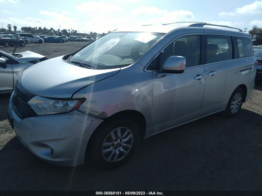 2013 NISSAN QUEST S - JN8AE2KP5D9071096