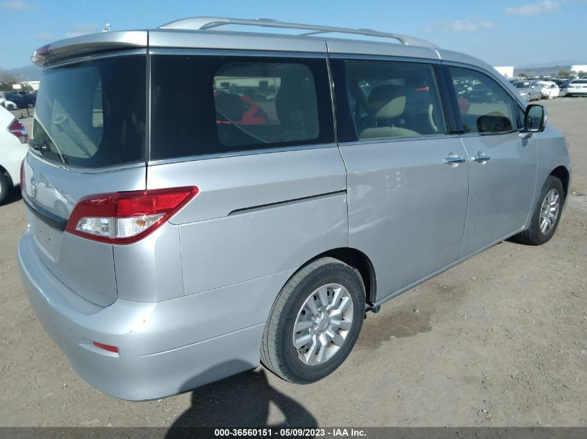 2013 NISSAN QUEST S - JN8AE2KP5D9071096