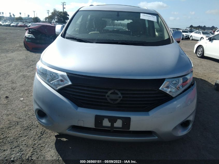 2013 NISSAN QUEST S - JN8AE2KP5D9071096