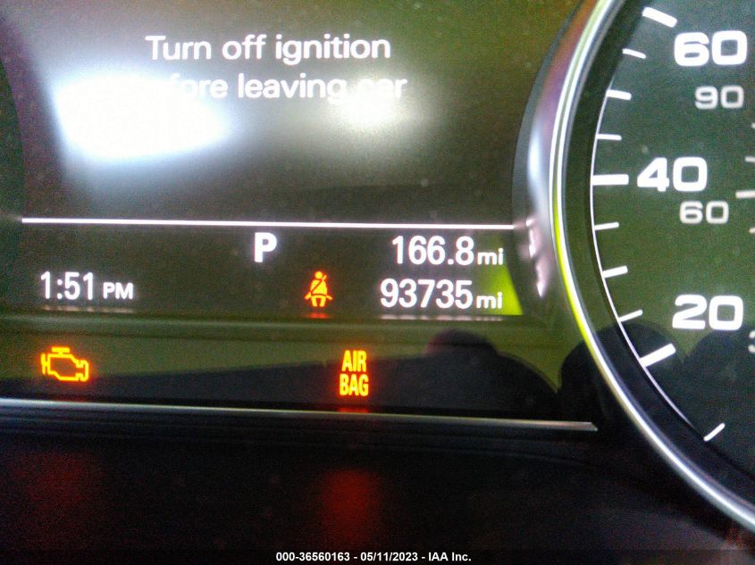 2016 AUDI A8 L 3.0T WAU34AFD7GN022217