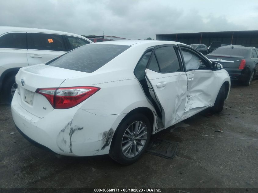 2014 TOYOTA COROLLA L/LE/S/S PLUS/LE PLUS - 5YFBURHE7EP074644
