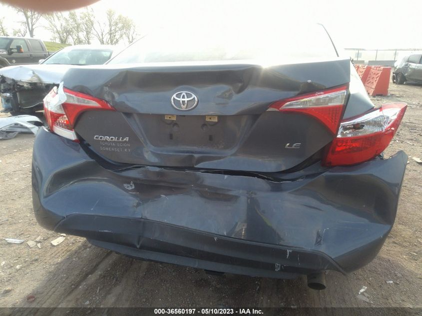 2016 TOYOTA COROLLA L/LE/S/S PLUS/LE PLUS - 5YFBURHE0GP522449