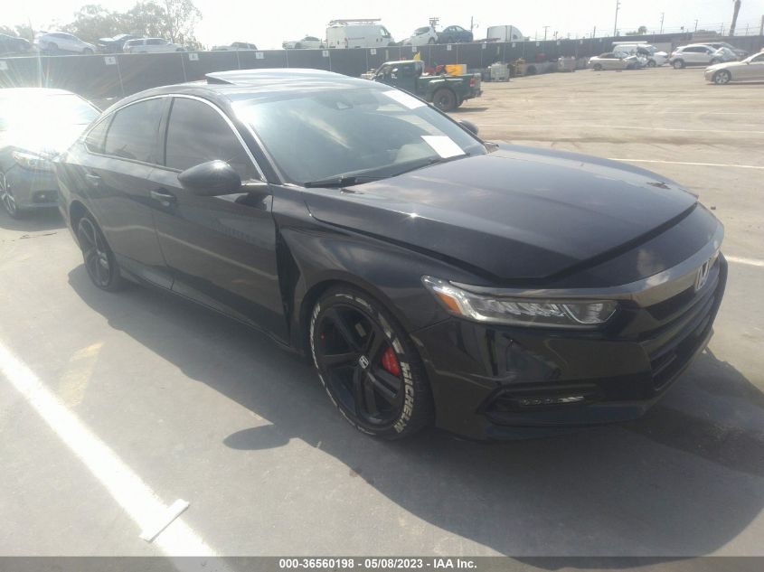2018 HONDA ACCORD SEDAN SPORT 2.0T - 1HGCV2F34JA044334
