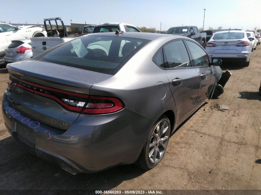2013 DODGE DART SXT - 1C3CDFBA1DD340626