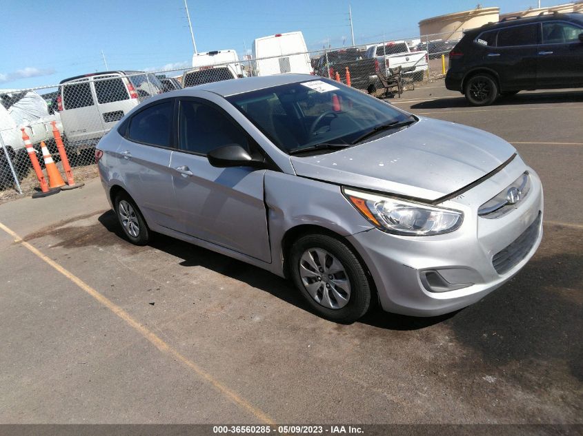 2016 HYUNDAI ACCENT SE - KMHCT4AE5GU062014