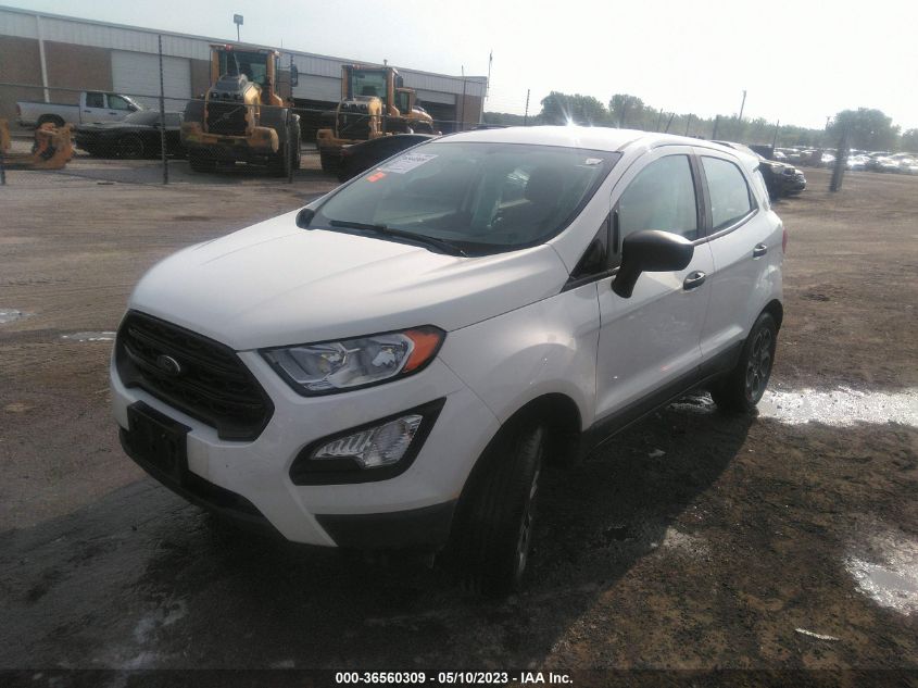 2018 FORD ECOSPORT S - MAJ6P1SL3JC221407