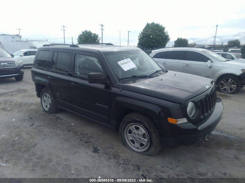 2015 JEEP PATRIOT SPORT - 1C4NJRBB5FD190286