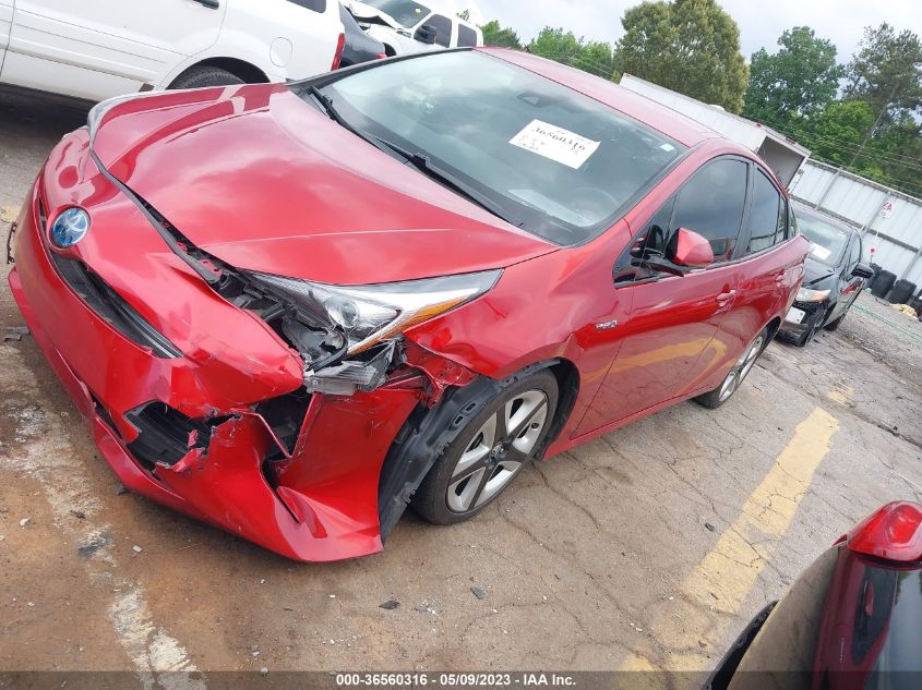 2016 TOYOTA PRIUS FOUR - JTDKARFU4G3516360