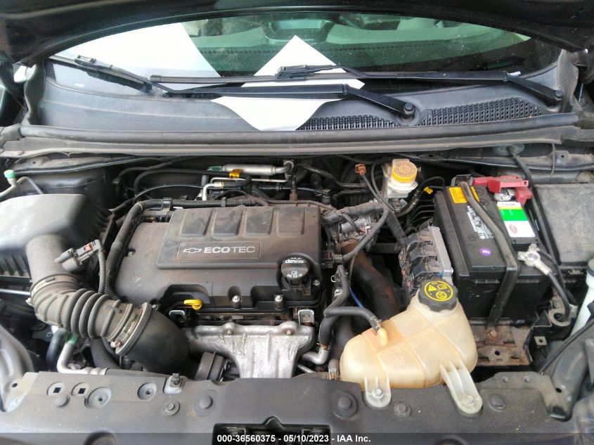 2016 CHEVROLET SONIC LTZ - 1G1JE6SB6G4159219
