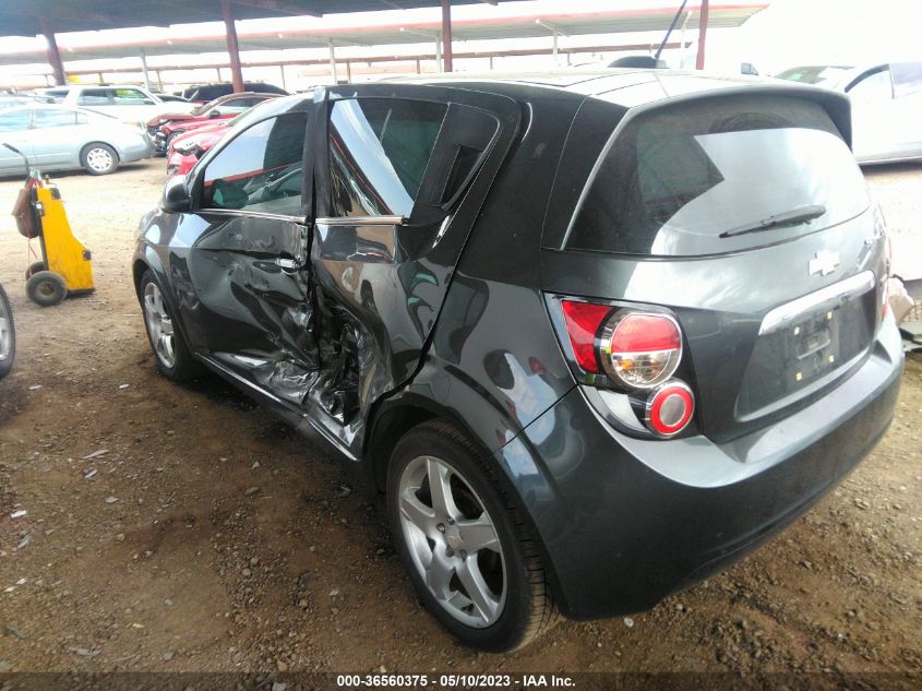 2016 CHEVROLET SONIC LTZ - 1G1JE6SB6G4159219