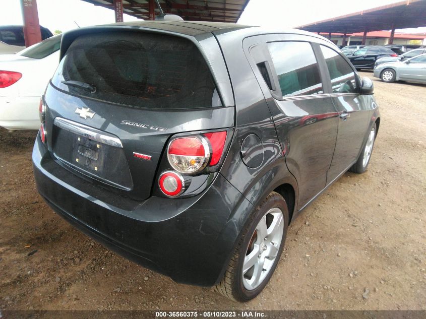 2016 CHEVROLET SONIC LTZ - 1G1JE6SB6G4159219