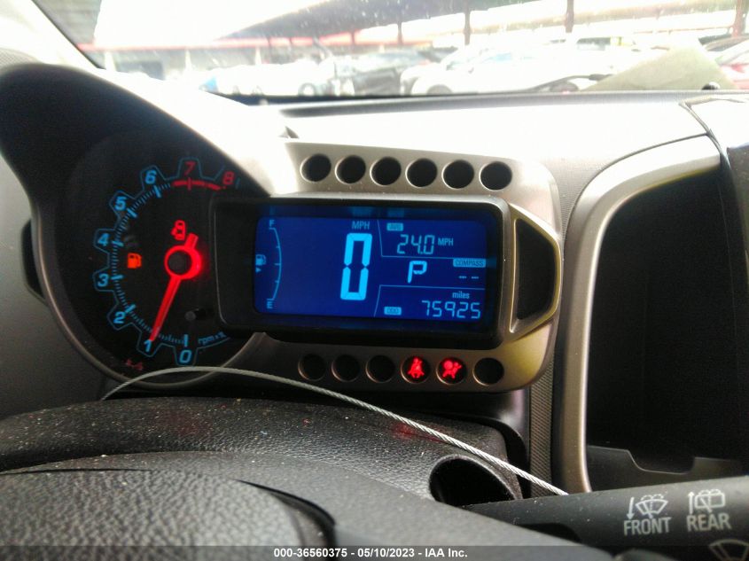 2016 CHEVROLET SONIC LTZ - 1G1JE6SB6G4159219