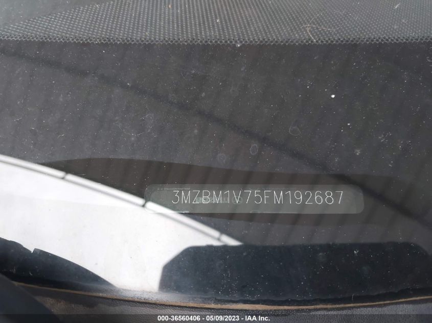 2015 MAZDA MAZDA3 I TOURING - 3MZBM1V75FM192687