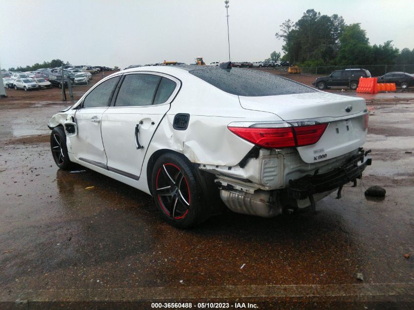 2016 KIA K900 LUXURY KNALU4D39G6031653