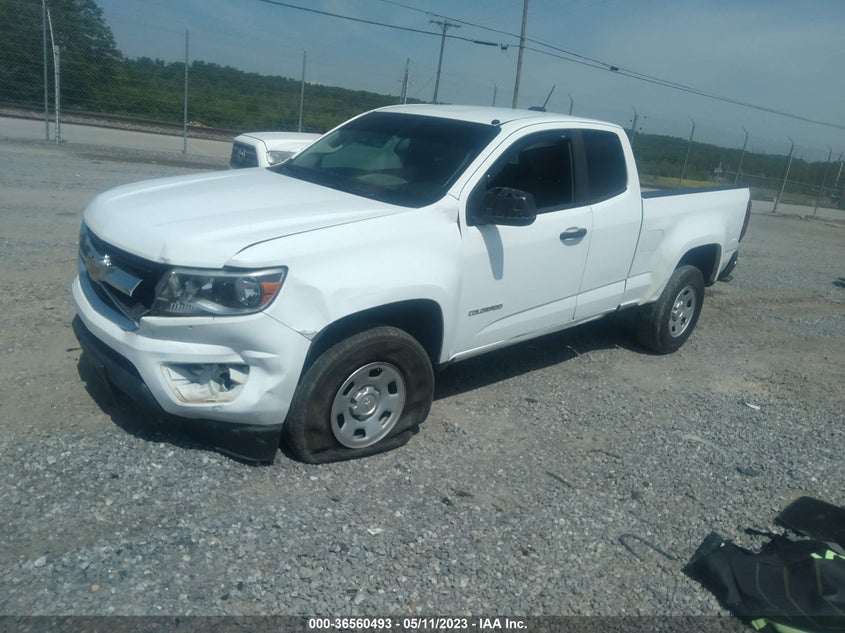 VIN 1GCHSBEAXH1250720 2017 CHEVROLET COLORADO 2WD WT