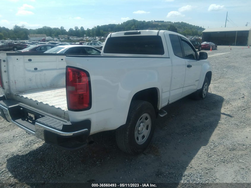 VIN 1GCHSBEAXH1250720 2017 CHEVROLET COLORADO 2WD WT