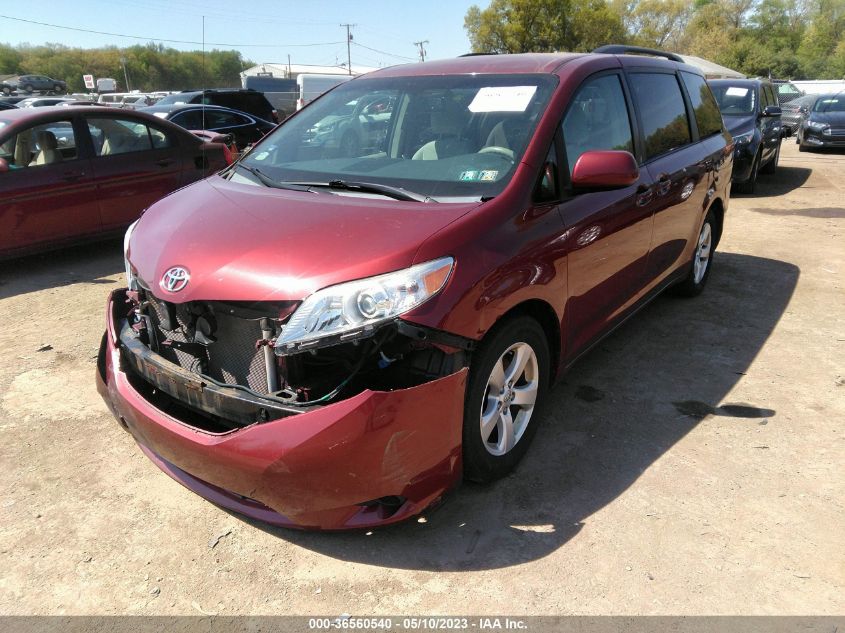 2014 TOYOTA SIENNA LE - 5TDKK3DCXES436920