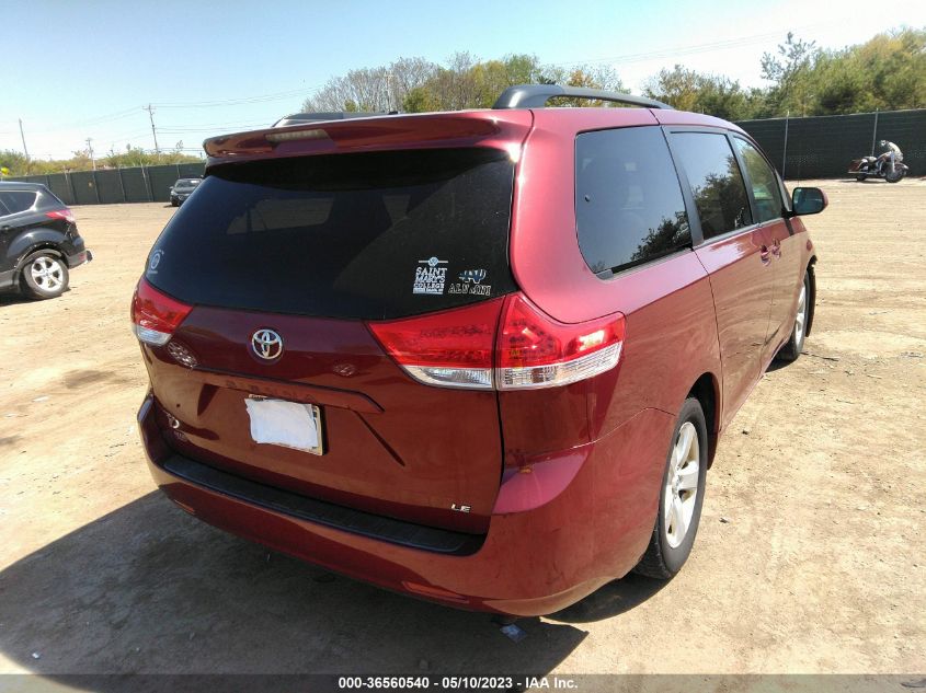 2014 TOYOTA SIENNA LE - 5TDKK3DCXES436920