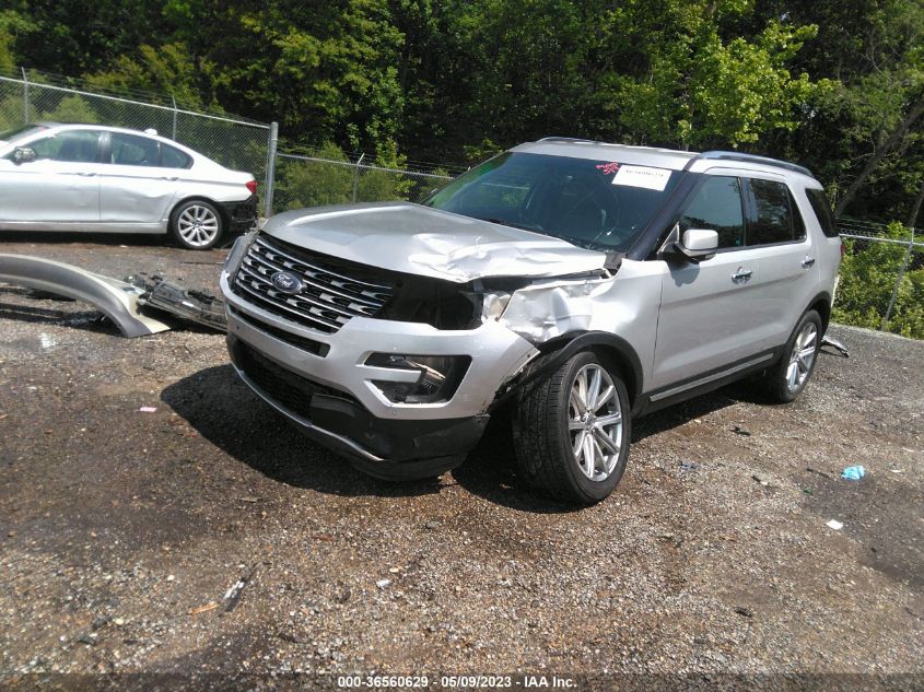 2016 FORD EXPLORER LIMITED - 1FM5K7F89GGB96118