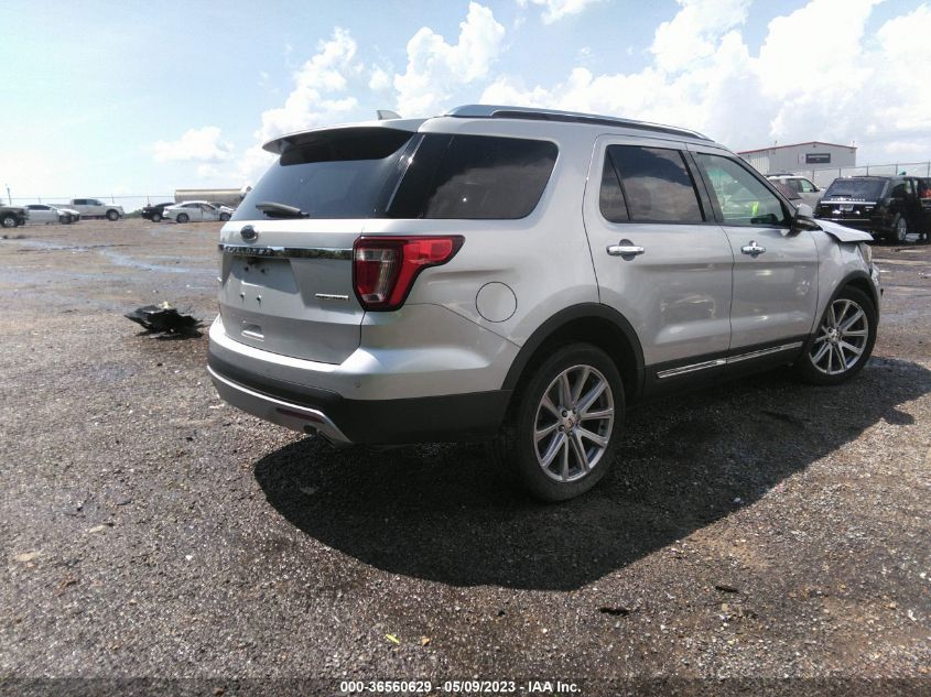 2016 FORD EXPLORER LIMITED - 1FM5K7F89GGB96118