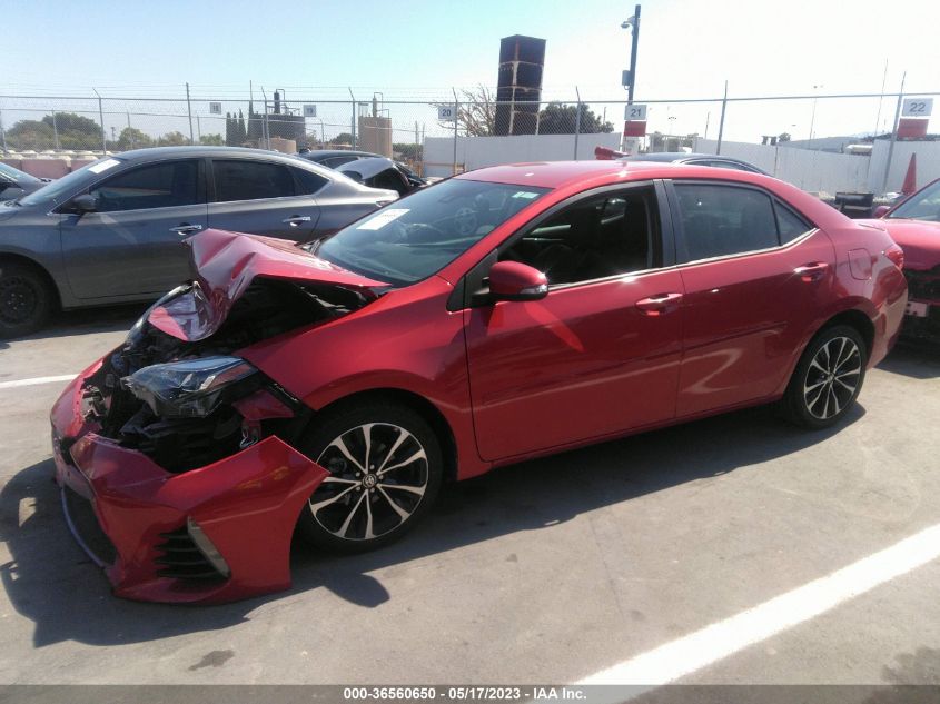 2019 TOYOTA COROLLA L/LE/SE/XLE/XSE - 5YFBURHE6KP886514