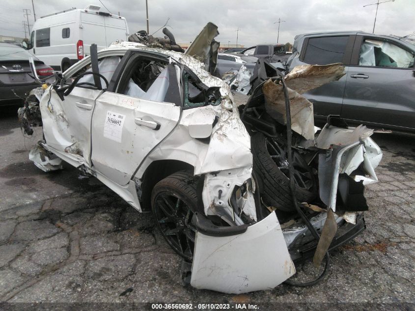 2022 HONDA CIVIC SI 2HGFE1E51NH474582