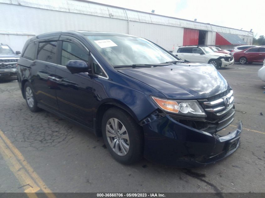 2014 HONDA ODYSSEY EX-L - 5FNRL5H6XEB035836